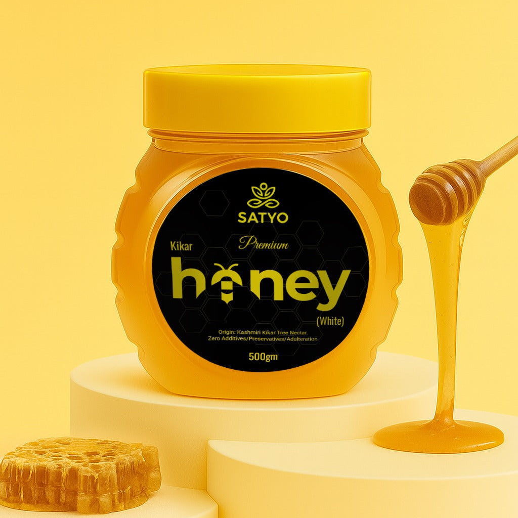 SATYO Premium Kashmiri Kiker Honey (White)